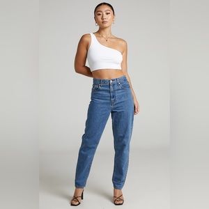 Levi’s High Loose Taper Jeans in Hold My Purse Wash Sz 25